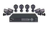 Lorex LH108321C8B 8-Camera Network Video Surveillance System with 320GB H.264 DVR (Black)